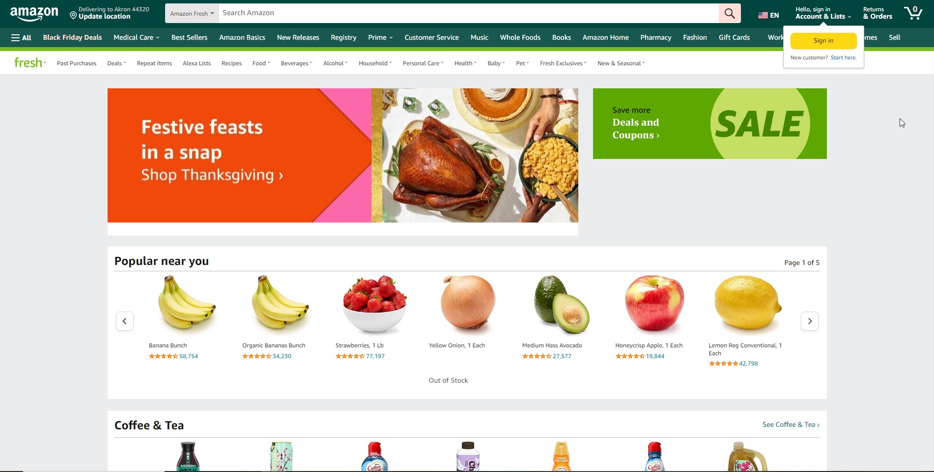 Amazon Fresh